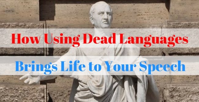 How dead languages