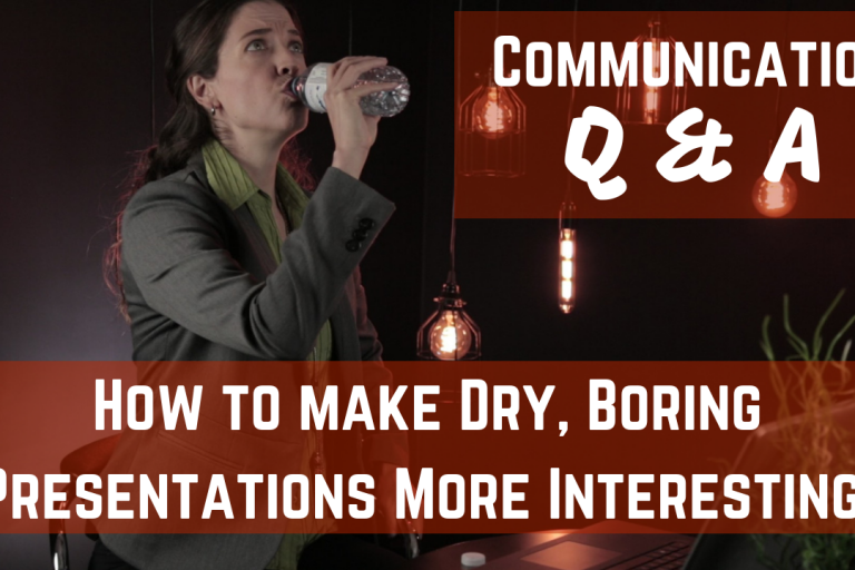 dry boring presentations