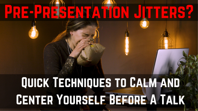 Calming pre-talk jitters thumbnail