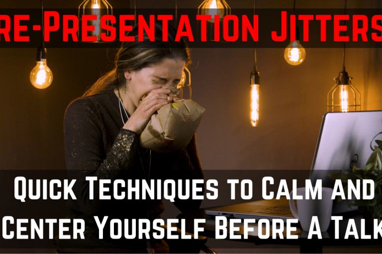 Calming pre-talk jitters thumbnail